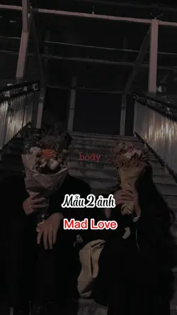 Mẫu 2 ảnh cute
