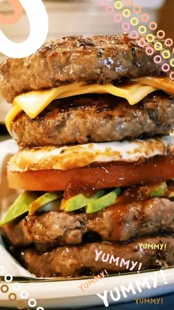 Food vlog as it was