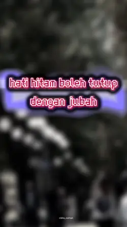 Eh..eh..hati hitam