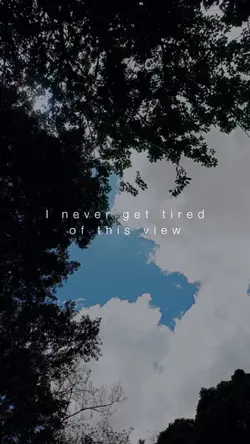 never get tired..