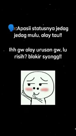 #Blokir sayang