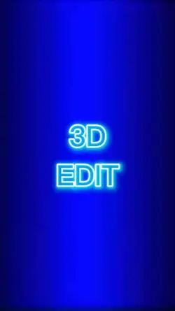 My 1st 3D edit