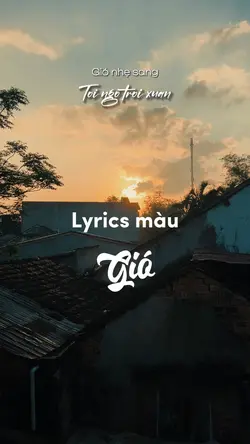 Lyrics gió + màu
