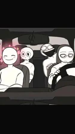4man Driving on car