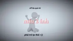 mẫu 2 ảnh
