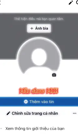 Mẫu khoe FB