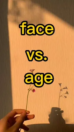 face vs age