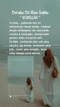 Do'a di hari sabtu