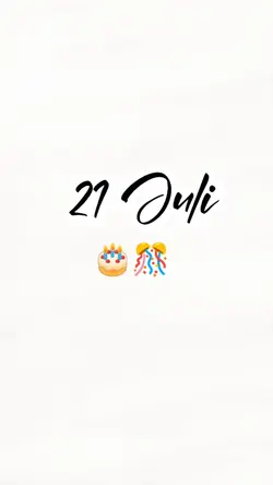 hbd 21 juli