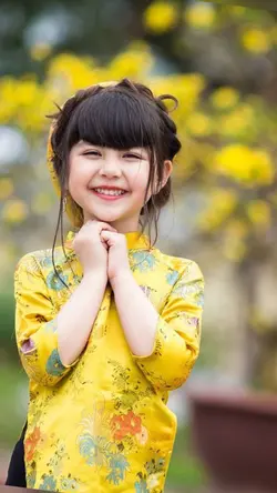 Selfi tạo dáng tết 