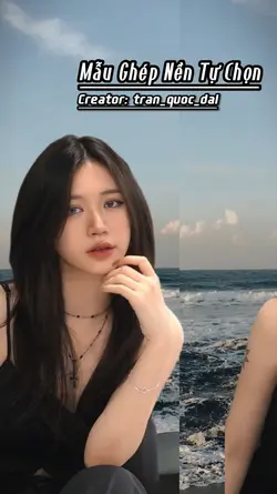 Mẫu Xoá Nền Ghép