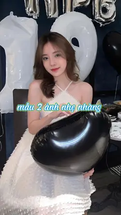 Mẫu 2 ảnh dễ thương 