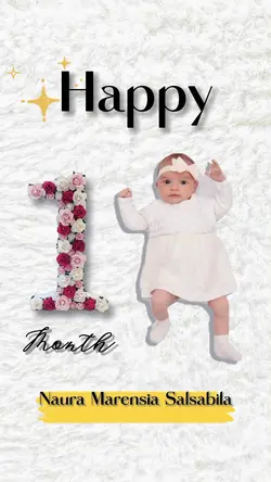 Happy Baby 1 Month