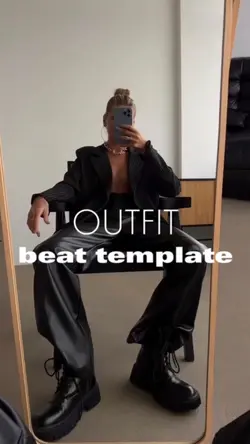 beat template outfit