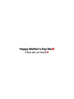 Mothers day❤️