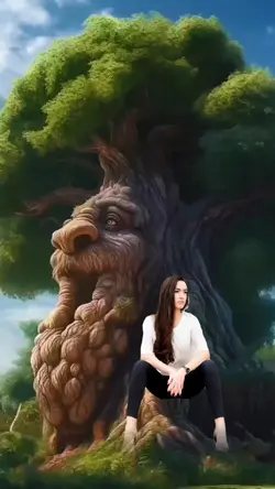 Pohon unik hijau