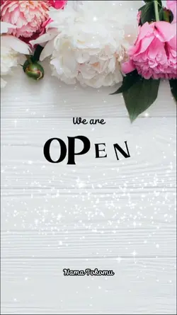 we are Open 