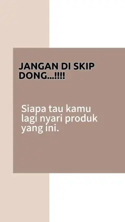 jangan skip dong