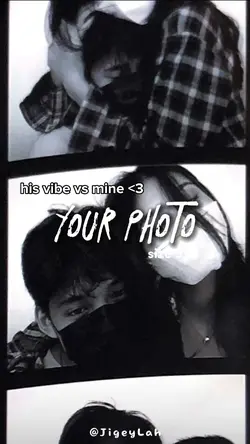 his vibe vs mine <3
