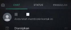 chat wa sad