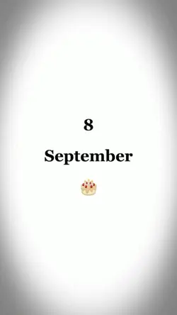 HBD, 8 SEPTEMBER