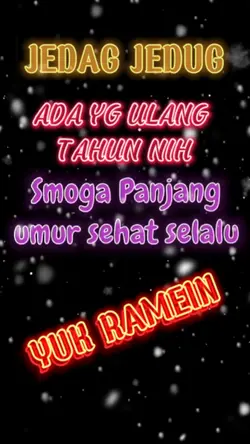 #UlangTahun.HBD.