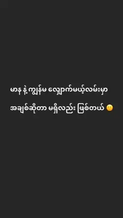 အချစ်မရှိလည်းဖြစ်တယ်