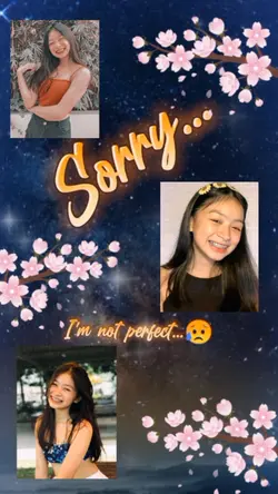 sorry Im not perfect