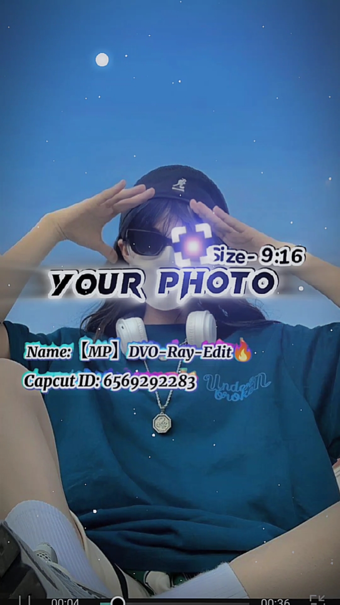 capcut template cover