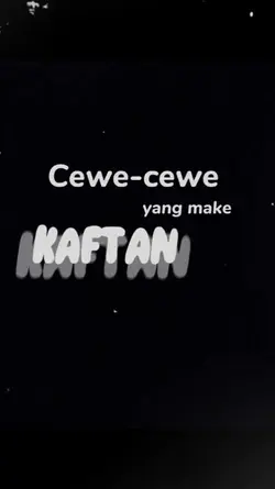CEWE KAFTAN MAKJRENG