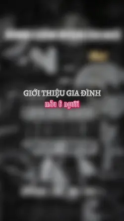 GIỚI THIỆU GIA ĐÌNH