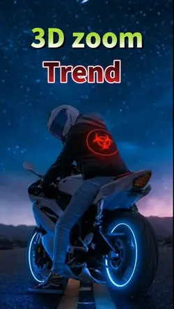 3D zoom Trend 