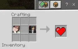 crafting Minecraft 