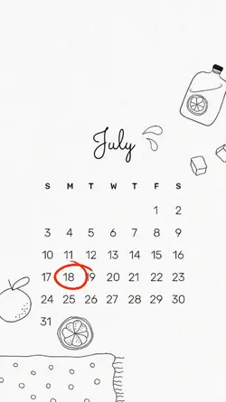 happy birthday 18/07