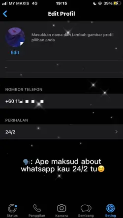 about whatsapp 🧃