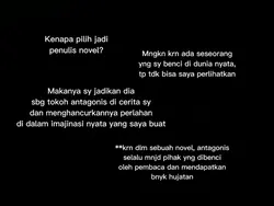 knp jd penulis?