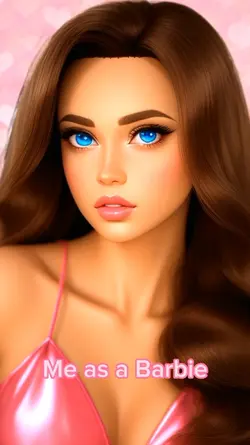 me as a barbie