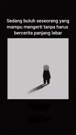 butuh seseorang 