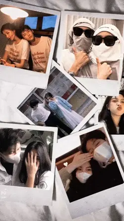couple polaroid