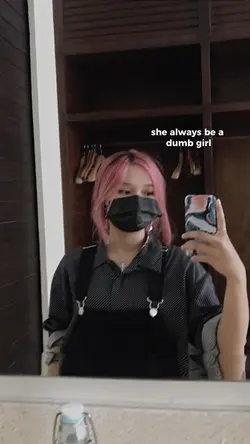 she always be a dumb