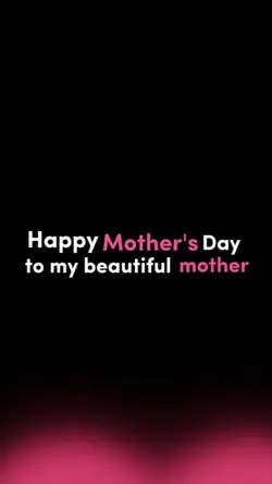 For you mommy <3