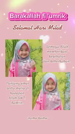Selamat Hari Milad