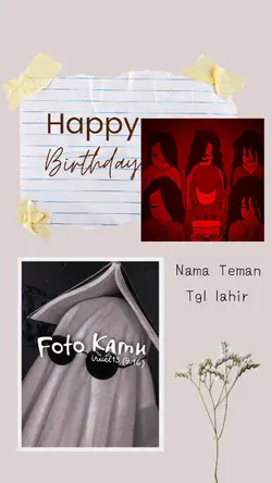 Ucapan HBD Seram