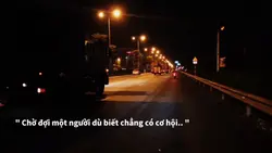 Chờ đợi một người