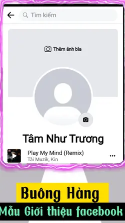 Mẫu Giới thiệu FB