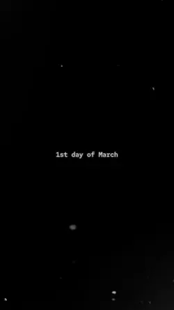 1st Day Of March