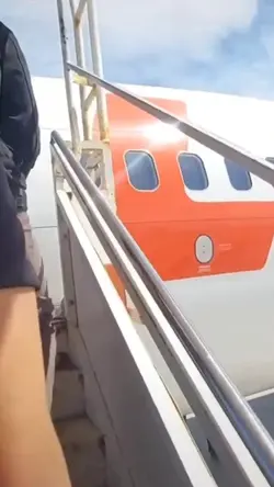 Prank naik pesawat