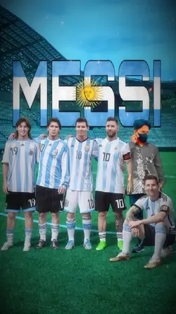 foto bareng messi
