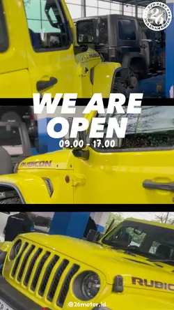 We are open template