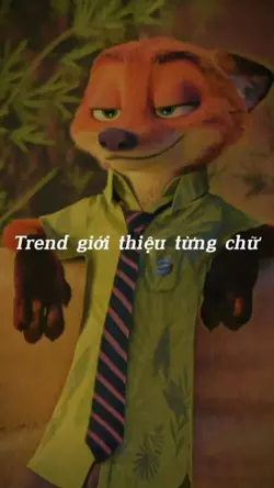 Trend gt từng chữ